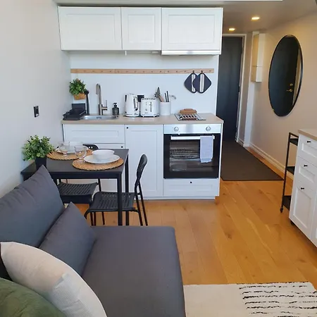 아파트 Loft Style Apartment- Free Parking- Free Gym- Keyless Access