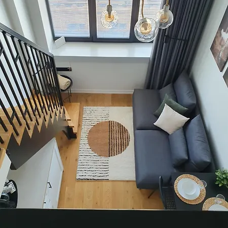 Loft Style Apartment- Free Parking- Free Gym- Keyless Access