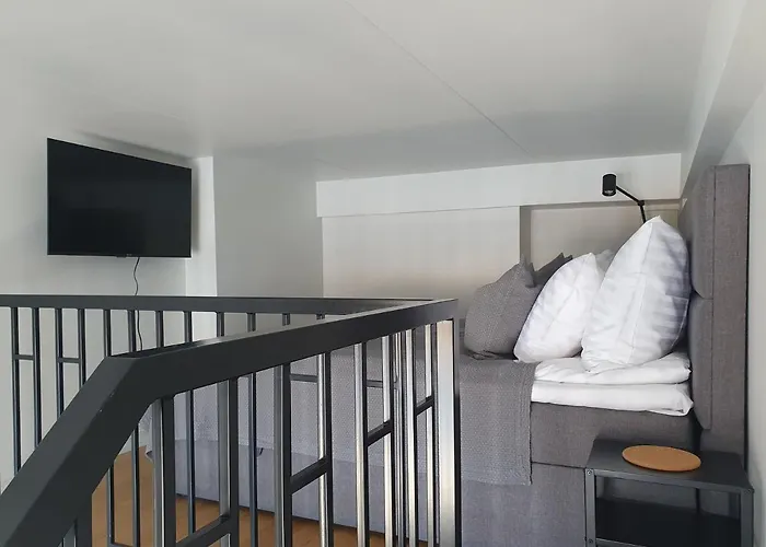 公寓 Loft Style Apartment- Free Parking- Free Gym- Keyless Access 塔尔图