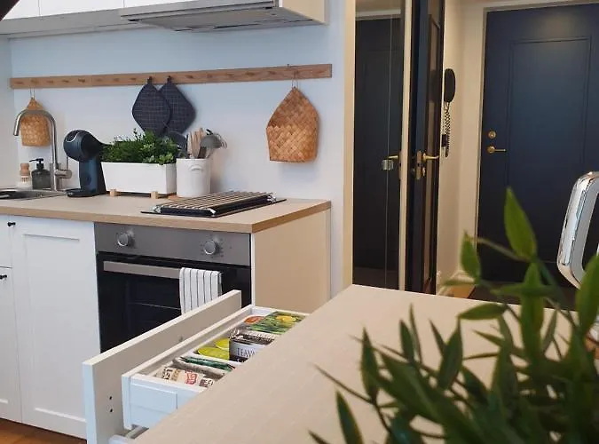 公寓 Loft Style Apartment- Free Parking- Free Gym- Keyless Access 塔尔图