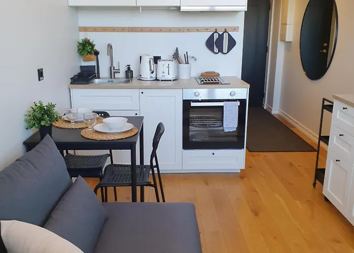 公寓 Loft Style Apartment- Free Parking- Free Gym- Keyless Access